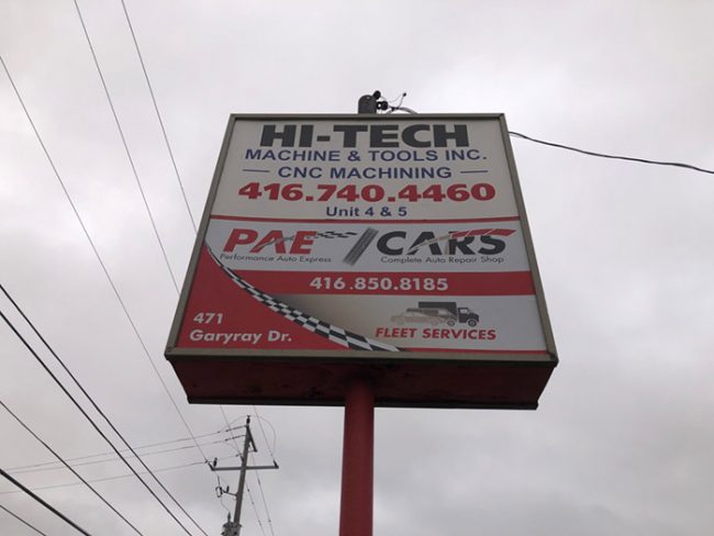 Pylon Sign North York